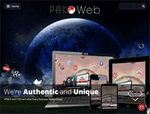 Tablet Screenshot of pakoweb.com